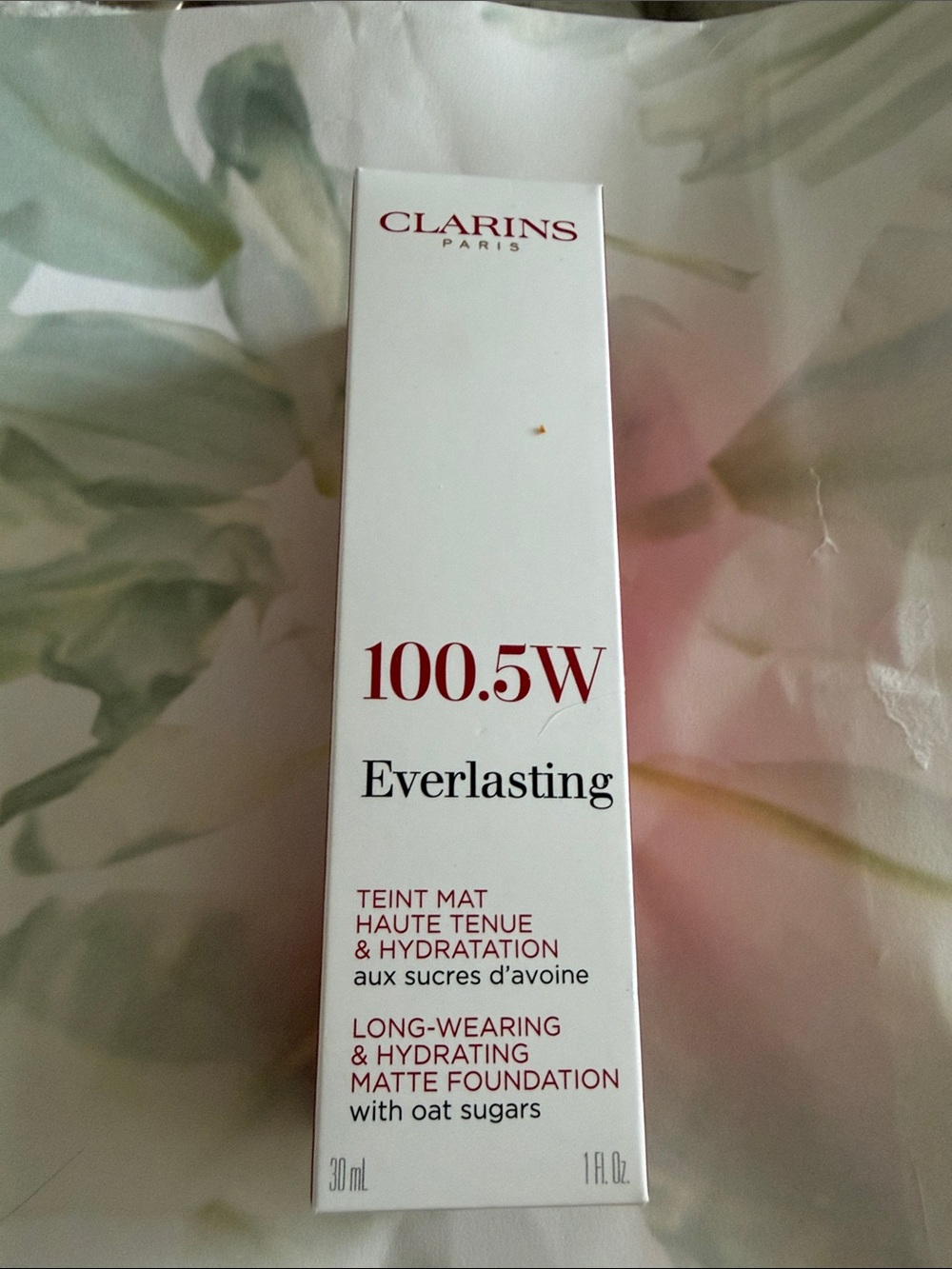 Clarins Everlasting Matte Foundation NWB -